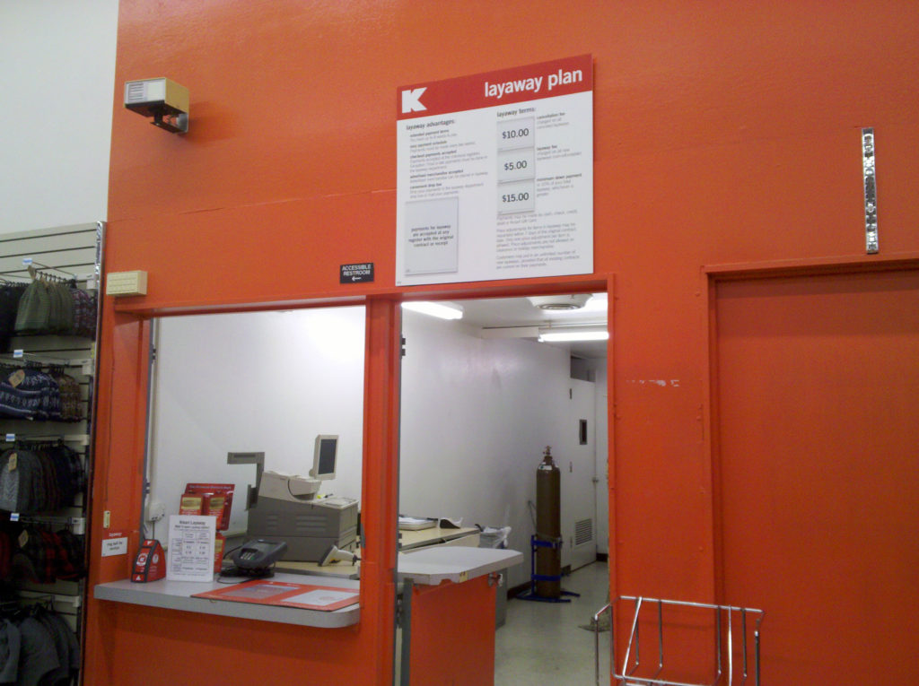 Kmart Layaway Layaway Plans